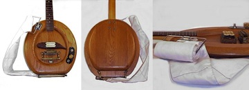 Toilet seat guitar